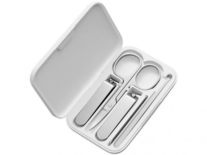 Маникюрный набор дорожный Xiaomi Mijia Nail Clipper Five Piece Set MJZJD002QW женский инструмент - фото 1 - id-p215922635