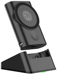 Внешний аккумулятор Bixton Power Bank MagBond 5200mAh черный пауэрбанк для телефона