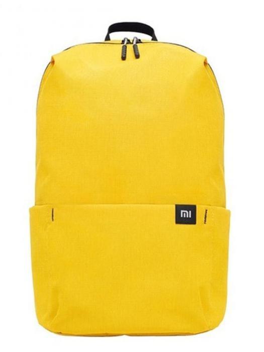 Молодежный школьный подростковый модный рюкзак Xiaomi желтый для учебы подростка девочки старшеклассников - фото 1 - id-p215917450