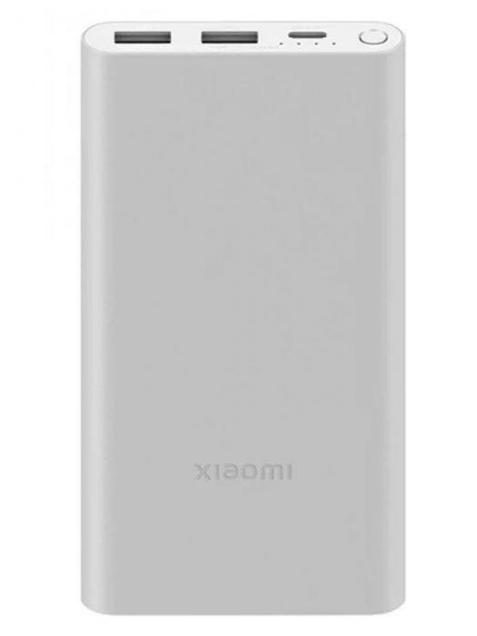 Повербанк Внешний аккумулятор Xiaomi Mi Power Bank 10000mAh Silver PB100DZM пауэрбанк для телефона - фото 1 - id-p215917457