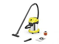 Моющий хозяйственный профессиональный пылесос Karcher WD 3 S V-17/4/20 1.628-135.0 керхер