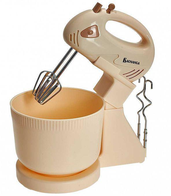 Ручной электрический настольный кухонный миксер с чашей ВАСИЛИСА ВА-5507 - фото 2 - id-p215917494