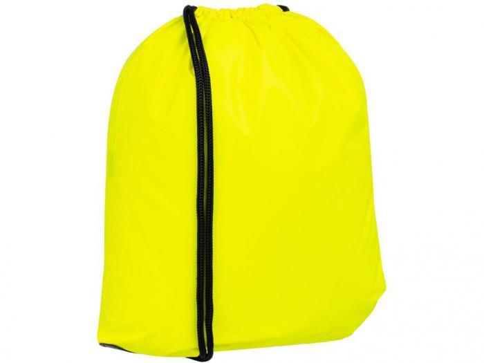Спортивный рюкзак-мешок для тренировок фитнеса волейбола спорта сменки Molti желтый женский стильный яркий - фото 1 - id-p215917582