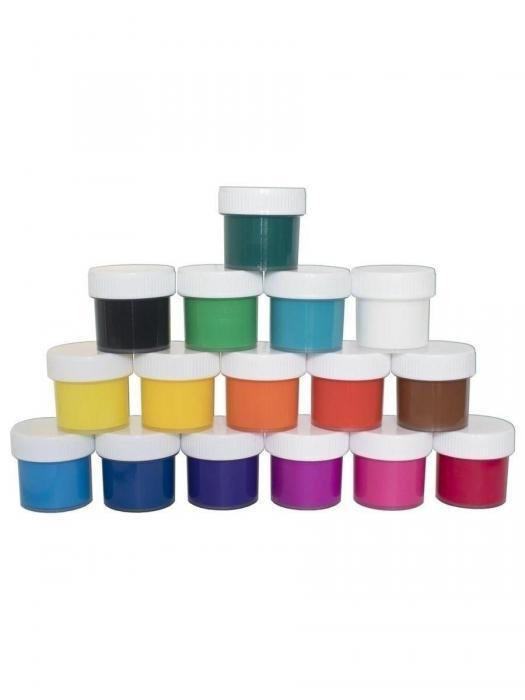 Акриловые краски для рисования художественные набор для холста художника 16 цветов - фото 8 - id-p215915528