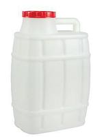 Канистра пластиковая пищевая для воды АЛЬТЕРНАТИВА М971 бочонок 20 литров