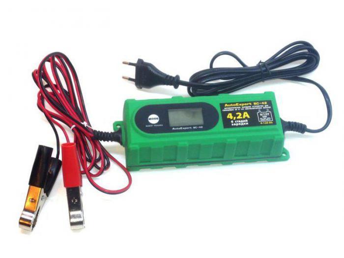 Автоматическое зарядное устройство AutoExpert BC-42 для аккумулятора АКБ 6V 12V мото авто - фото 1 - id-p215925045