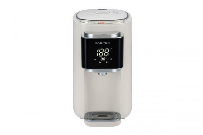 Термопот HARPER HTP-5T01 белый чайник-термос электрический 5 литров - фото 1 - id-p215916677