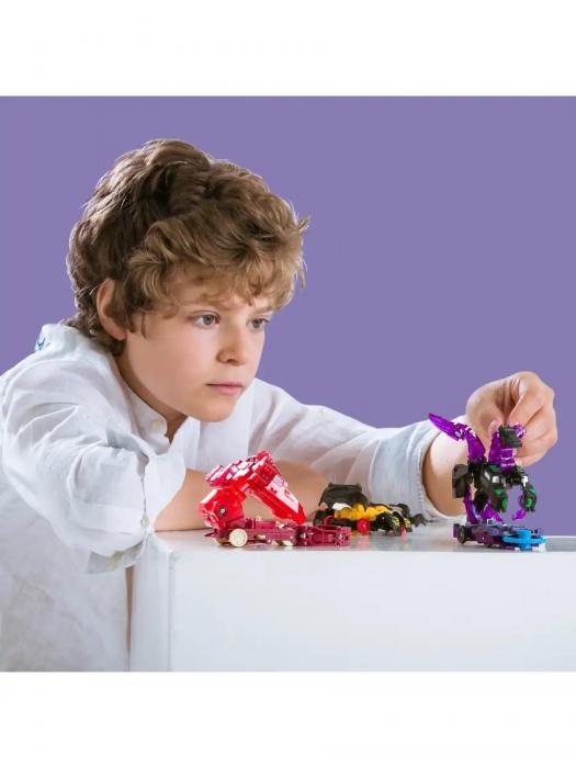 Набор дикие скричеры игрушки Машинка робот-трансформер Найтвивер - фото 3 - id-p215915611