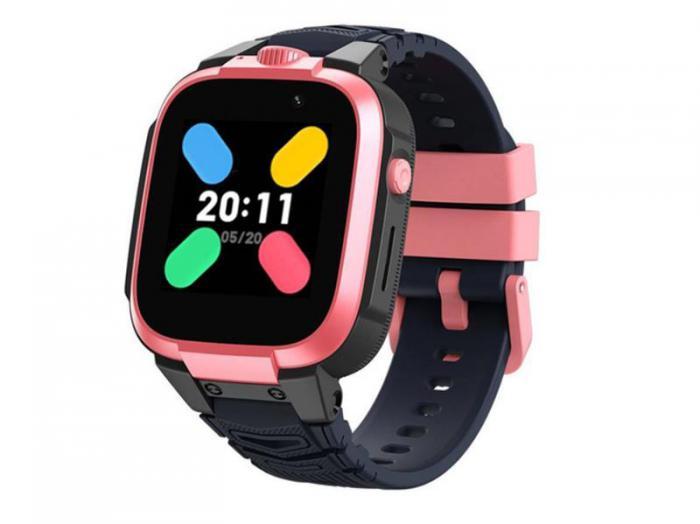 Детские умные смарт часы-телефон для детей девочки Mibro Z3 XPSWZ001 розовые с GPS камерой - фото 1 - id-p215912998