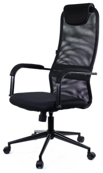 Компьютерное офисное кресло стул для руководителя компьютера EVERPROF EP-705 Сетка Черный на колесиках - фото 4 - id-p215921941