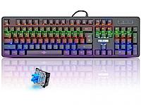 Геймерская клавиатура с подсветкой Defender Prosecutor GK-370L 45371 механическая мультимедийная игровая