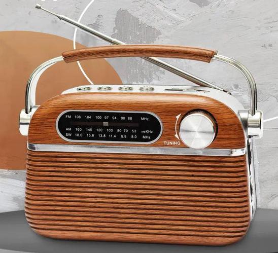 Портативный радиоприемник MIRU BS25 мощный аналоговый аккумуляторный FM ...
