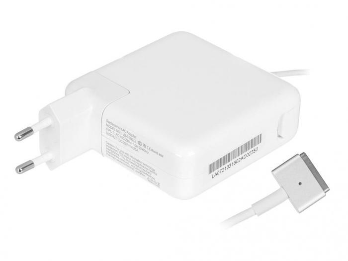 Зарядное устройство блок питания для APPLE MacBook 20V 4.25A 85W MagSafe2 T-Shape Replacement зарядка - фото 1 - id-p215919891