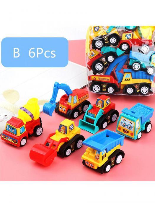 Машины для мальчиков игрушки машинки детские набор игрушечный транспорт трактор камаз самосвал бетономешалка - фото 7 - id-p215913045