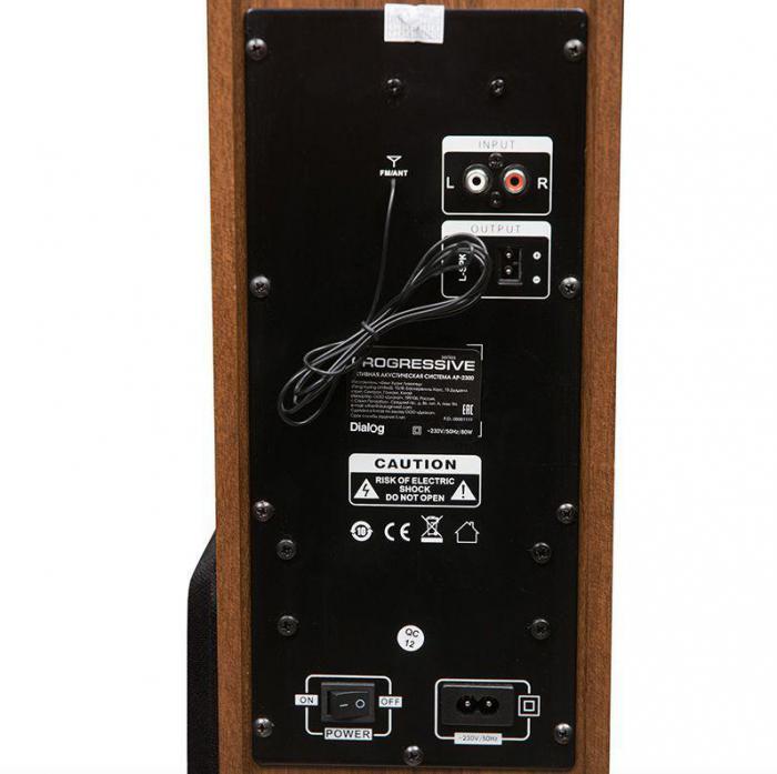 Портативная беспроводная акустическая система DIALOG AP-2300 напольная акустика беспроводная Bluetooth колонка - фото 3 - id-p215923051