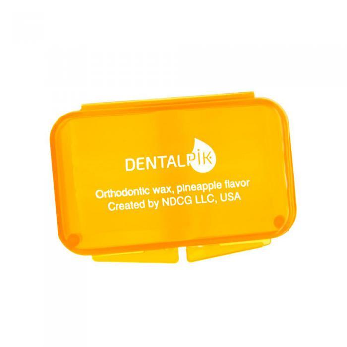 Воск для брекетов зубов протезов ортодонтический медицинский стоматологический мягкий защитный ананас - фото 6 - id-p215913085