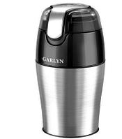 Кофемолка электрическая мощная GARLYN CG-01 серебряный мельница для кофе специй дома