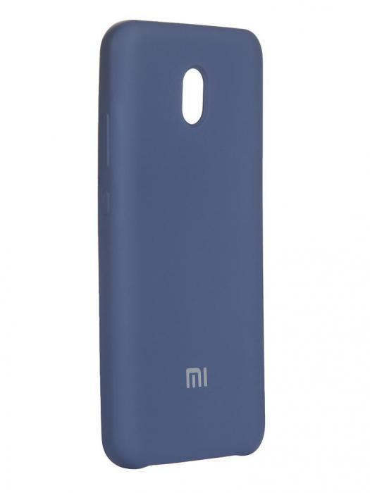 Чехол для телефона на Xiaomi Redmi 8A силиконовый синий 16587 Редми 8А - фото 1 - id-p215923141