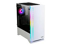 Красивый корпус для игрового ПК компьютера Zalman Miditower S5 белый игровой системный блок