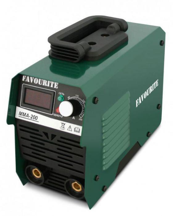 Сварочный аппарат инвертор FAVOURITE MMA-200A электродный инверторный сварочник ручная дуговая сварка - фото 1 - id-p215916923