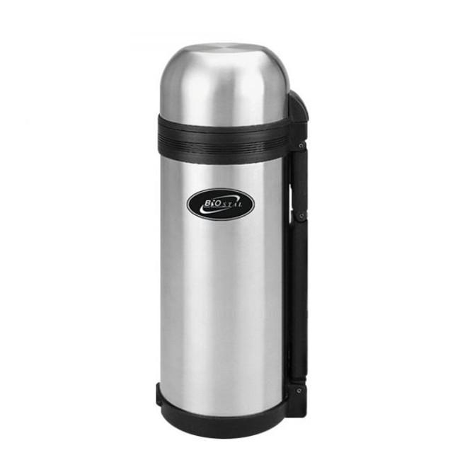 Вакуумный термос для напитков чая кофе с ручкой Biostal 1.8L NG-1800-1 нержавейка биосталь - фото 1 - id-p215925348