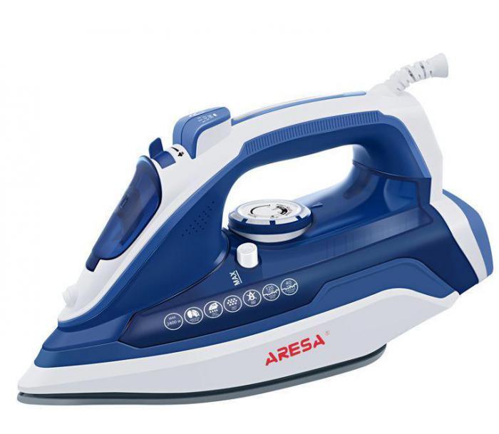 Бытовой домашний утюг ARESA AR-3125 синий - фото 1 - id-p215921195