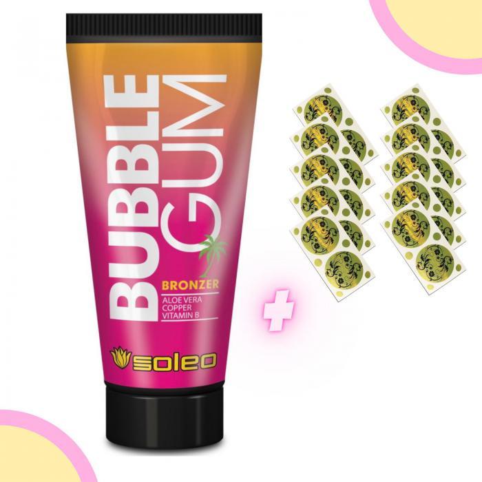 Крем для загара в солярии и на солнце с бронзатором Bubble Gum 150 мл - фото 1 - id-p215913393