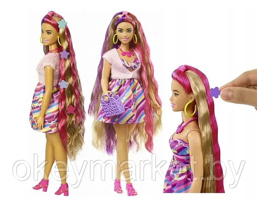 Кукла Barbie Звездная Красотка HCM89, фото 3