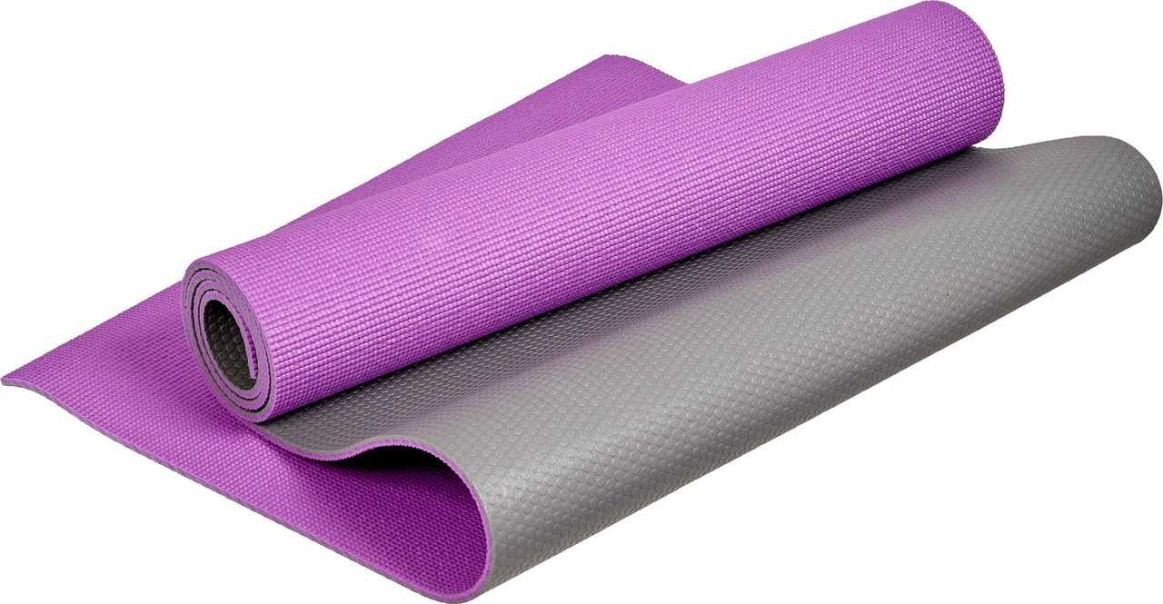 Коврик для йоги и фитнеса Bradex SF 0688, 183*61*0,6 см, двухслойный фиолетовый - фото 1 - id-p215743067