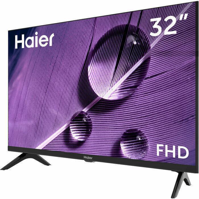 Телевизор 32 дюйма HAIER 32 SMART TV S1, FULL HD, черный, СМАРТ ТВ, ANDROID - фото 10 - id-p215947291