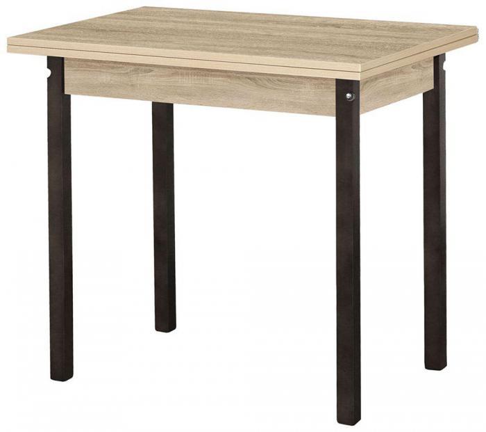Стол кухонный обеденный раскладной трансформер прямоугольный деревянный большой для кухни Дуб Сонома - фото 1 - id-p215947417