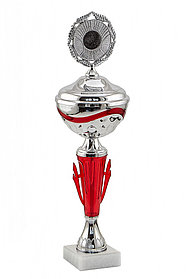 Кубок "Копенгаген" на мраморной подставке с крышкой, высота 33 см, чаша 8 см арт. 042-210-80 КС80