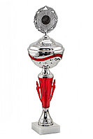 Кубок "Копенгаген" на мраморной подставке с крышкой, высота 36 см, чаша 10 см арт. 042-240-100 КС100
