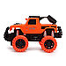 Джип радиоуправляемый Truck, педали и руль, работает от аккумулятора, цвет оранжевый, фото 2