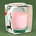 Новогодняя свеча в стакане «Дарю своё тепло», аромат малина, фото 3