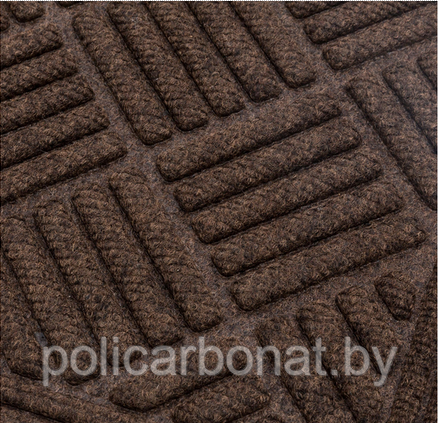 Коврик придверный Contours Parquet, 60x90см, коричневый - фото 3 - id-p215962933