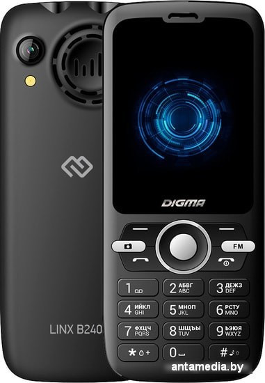 Мобильный телефон Digma Linx B240 (черный) - фото 1 - id-p215963701
