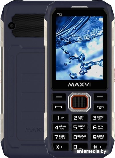 Мобильный телефон Maxvi T12 (синий) - фото 1 - id-p215963704