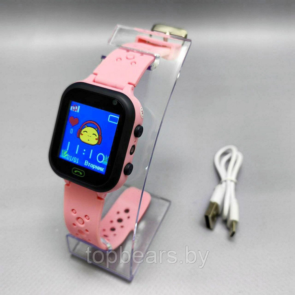 Детские умные часы Smart Baby Watch Q15 Розовый - фото 6 - id-p215963736