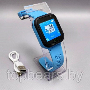 Детские умные часы Smart Baby Watch Q15 Голубой - фото 1 - id-p215963755