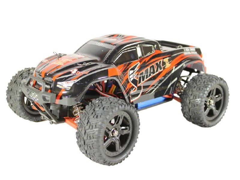 Радиоуправляемый монстр Remo Hobby SMAX UPGRADE V2.0 (красный) 4WD 2.4G 1/16 RTR