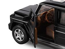 Машина АВТОПАНОРАМА Mercedes-Benz G350d, черный, 1/32, свет, звук, инерция, в/к 18*9*13,5 см, фото 3