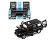 Машина АВТОПАНОРАМА Mercedes-Benz G350d, черный, 1/32, свет, звук, инерция, в/к 18*9*13,5 см, фото 5