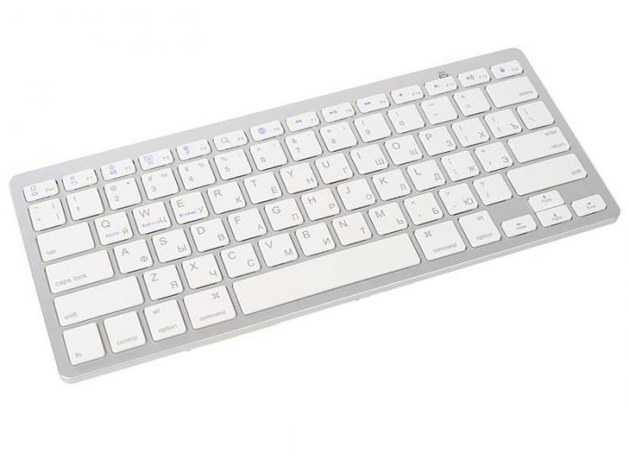 Беспроводная клавиатура Palmexx Bluetooth Apple Style PX/KBD-BT-APST белая - фото 1 - id-p215922139