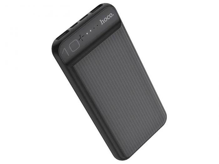 Внешний аккумулятор Hoco J52 Newjoy Mobile Power Bank 10000mAh черный 115161 пауэрбанк для телефона - фото 1 - id-p215923211