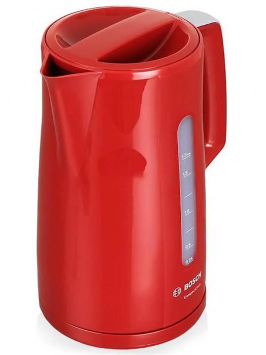 Электрический чайник Bosch TWK3A014 красный электрочайник - фото 1 - id-p215925388