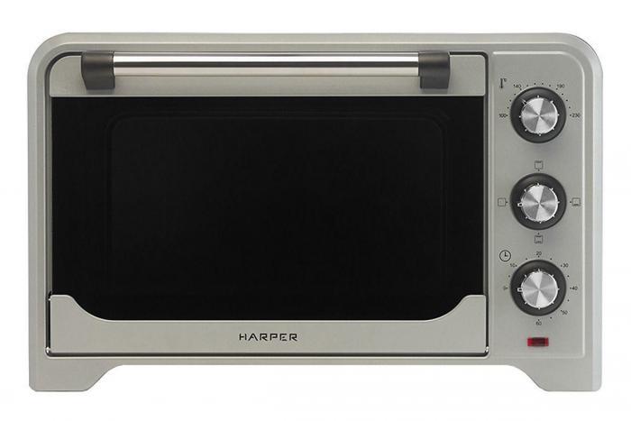 Настольная духовка мини печь электрическая HARPER HMO-3301 жарочный шкаф для дачи выпечки хлеба - фото 1 - id-p215918063