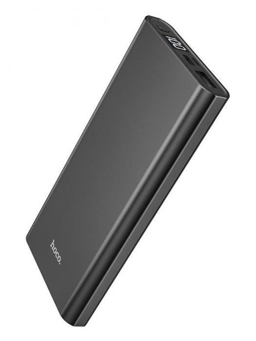 Внешний аккумулятор Hoco Power Bank J68 10000mAh черный пауэрбанк портативная зарядка для телефона - фото 1 - id-p215921261