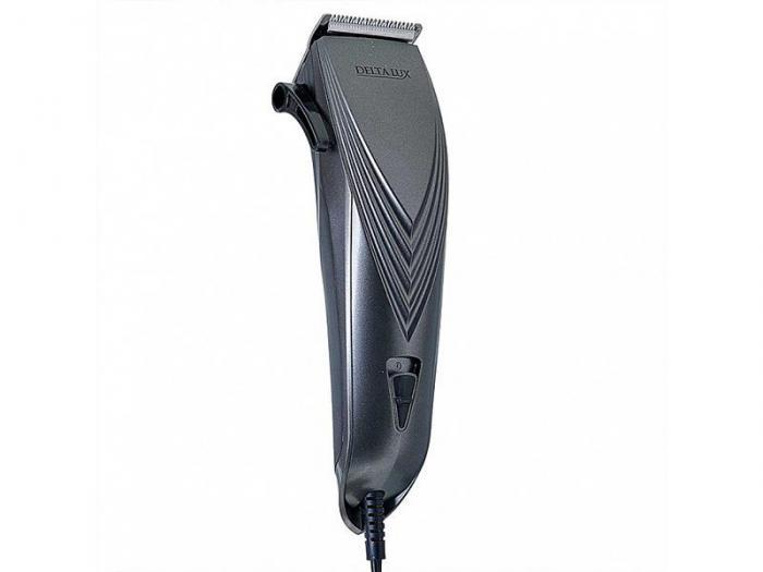 Сетевая машинка для стрижки волос Delta Lux DE-4201 серая - фото 1 - id-p215923360
