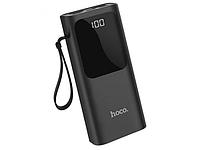 Повербанк внешний аккумулятор Hoco J41 Treasure 10000mAh черный power bank пауэрбанк для телефона